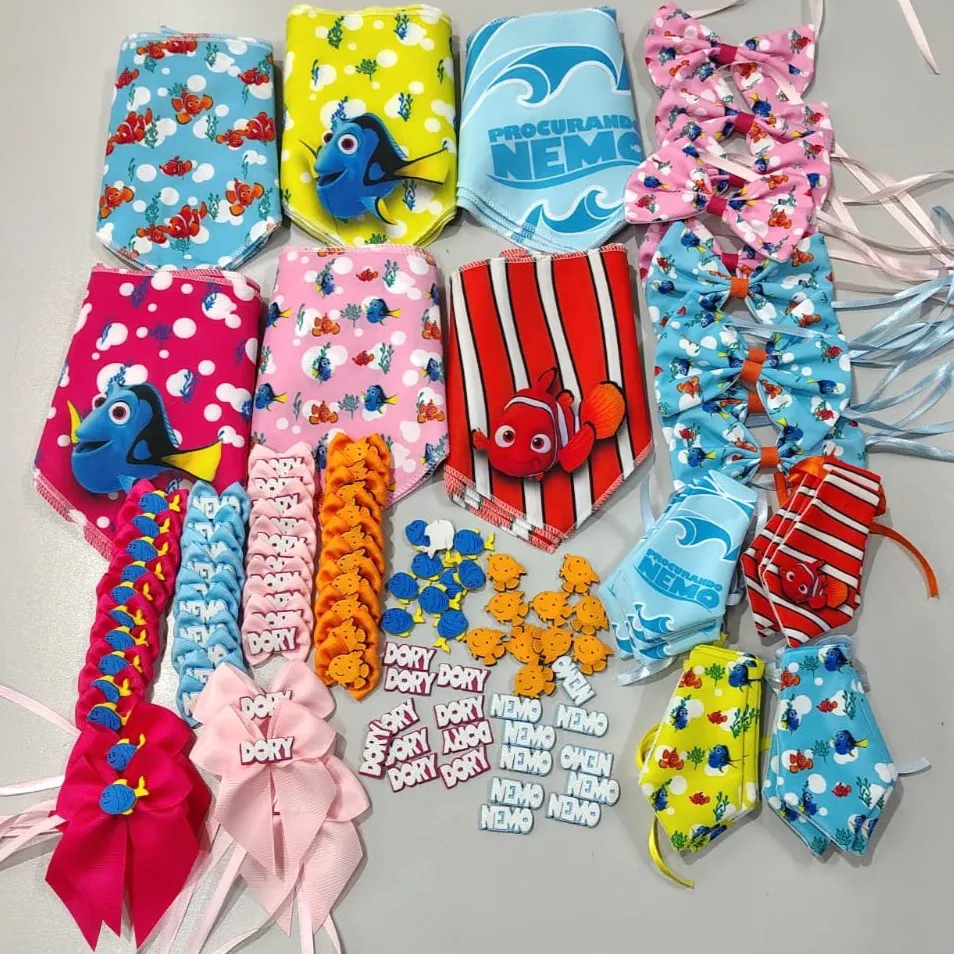 Combo de Acessórios Pet Procurando o Nemo - 192 Itens